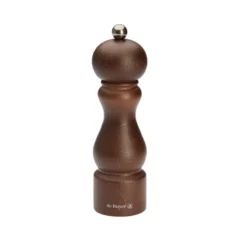 Rumba suola- ja pippurimylly keraaminen 18 cm, Tummanruskea