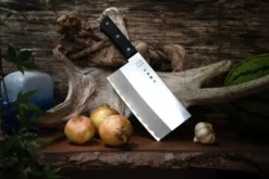 Satake Chopper kiinalainen kokkiveitsi 30,5 cm, Musta