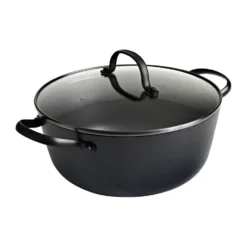 Satake kevytvalurautainen kattila lasikannella, 24 cm