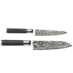 Satake Kuro -veitsisetti - santoku & petty, 2 osaa