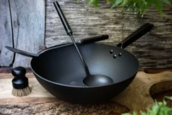 Satake wok-sarja hiiliteräs, 4 osaa