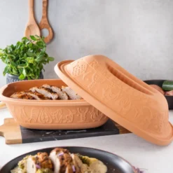 Saviruukku classic terrakotta, 4 hlö