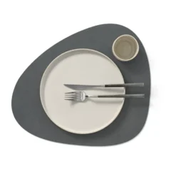 Serene pöytätabletti curve L 37 x 44 cm, Anthracite