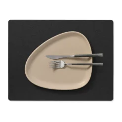Serene pöytätabletti square M 26,5 x3 4,5 cm, Black