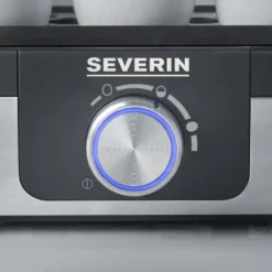 Severin EK 3163 Premium munankeitin 1-3 munaa, Musta-hopea