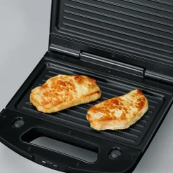 Severin SA 2968 voileipägrilli multi 3 in 1, Musta