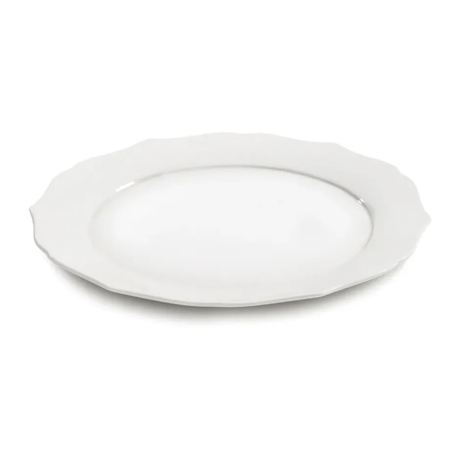 Silhouette lautanen L Ø26 cm 4 kpl, White