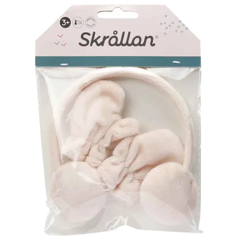 Skrållan öronmuffar och vantar