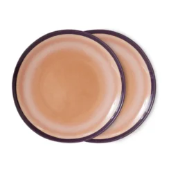 70's lautanen Ø27,5 cm 2-pakkaus, Bedrock