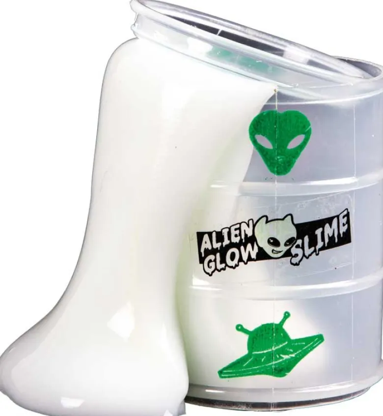 Slime Självlysande med en alien figur