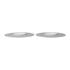 Sonae lautanen 2-pack, Harmaa-valkoinen, Ø25 cm