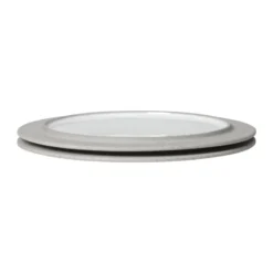 Sonae lautanen 2-pack, Harmaa-valkoinen, Ø25 cm