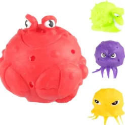 Splash Vattenboll Havsdjur sprutar ut vatten då man kastar dem 9 cm