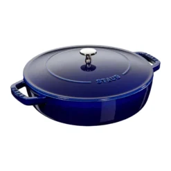 Staub Chistera paistinpannu valurauta Ø28 cm, Tummansininen
