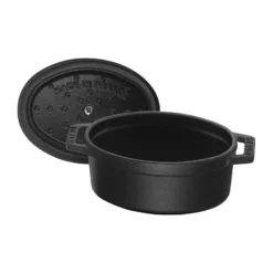 Staub La Cocotte ovaali minipata valurauta 0,25 L, Musta