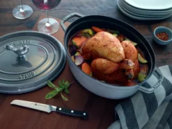 Staub La Cocotte ovaali pata valurauta 8 L, Grafiitinharmaa