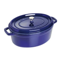 Staub La Cocotte ovaali pata valurauta 6,7 L, Tummansininen