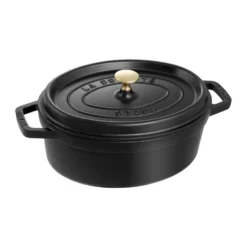 Staub La Cocotte ovaali pata valurauta 3,2 L, Musta