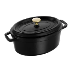 Staub La Cocotte ovaali pata valurauta 2,35 L, Musta