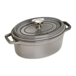 Staub La Cocotte ovaali pata valurauta 2,35 L, Grafiitinharmaa