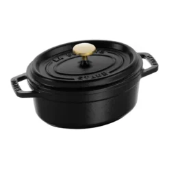 Staub La Cocotte ovaali pata valurauta 0,6 L, Musta