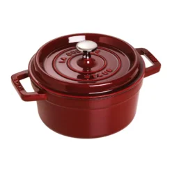 Staub La Cocotte pyöreä pata valurauta 2,6 L, Grenadiininpunainen