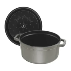 Staub La Cocotte pyöreä pata valurauta 1,7 L, Grafiitinharmaa