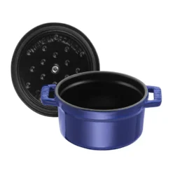 Staub La Cocotte pyöreä pata valurauta 0,25 L, Tummansininen