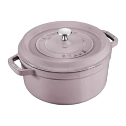 Staub La Cocotte pyöreä pata valurauta 5,2 L, Cherry Blossom