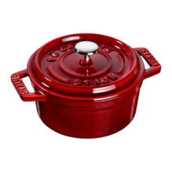 Staub La Cocotte pyöreä pata valurauta 0,25 L, Grenadiininpunainen
