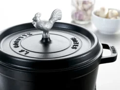 Staub nuppi metallista, Kananliha