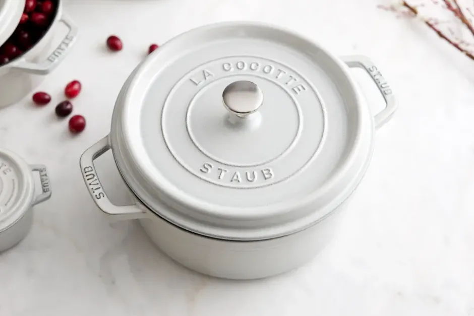 Staub White Truffle -pata, 5,2 l