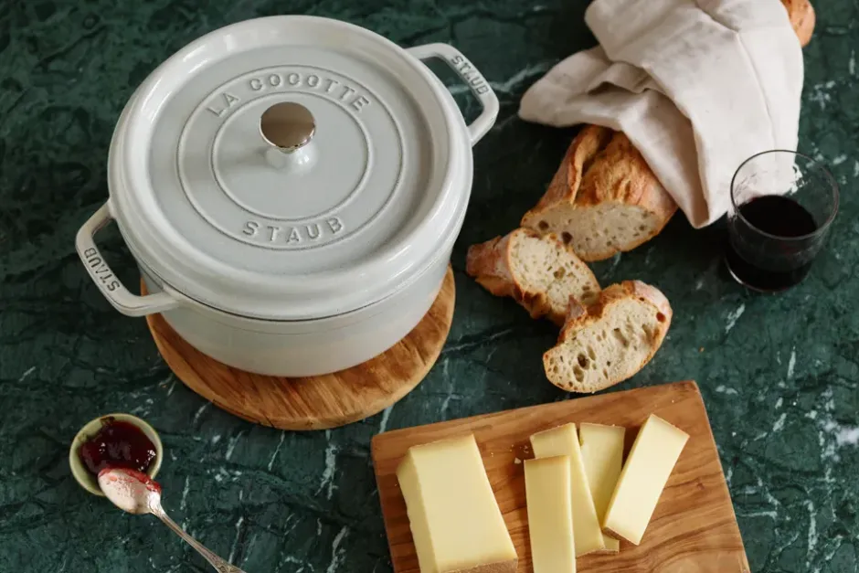 Staub White Truffle -pata, 3,8 l