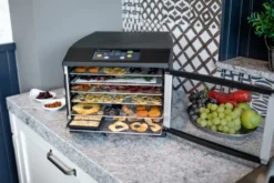Steba ED6 Dehydrator sienikuivain 6 tarjotinta, Musta