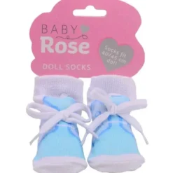1 st. par sockar till dockor 35-45 cm Baby Rose