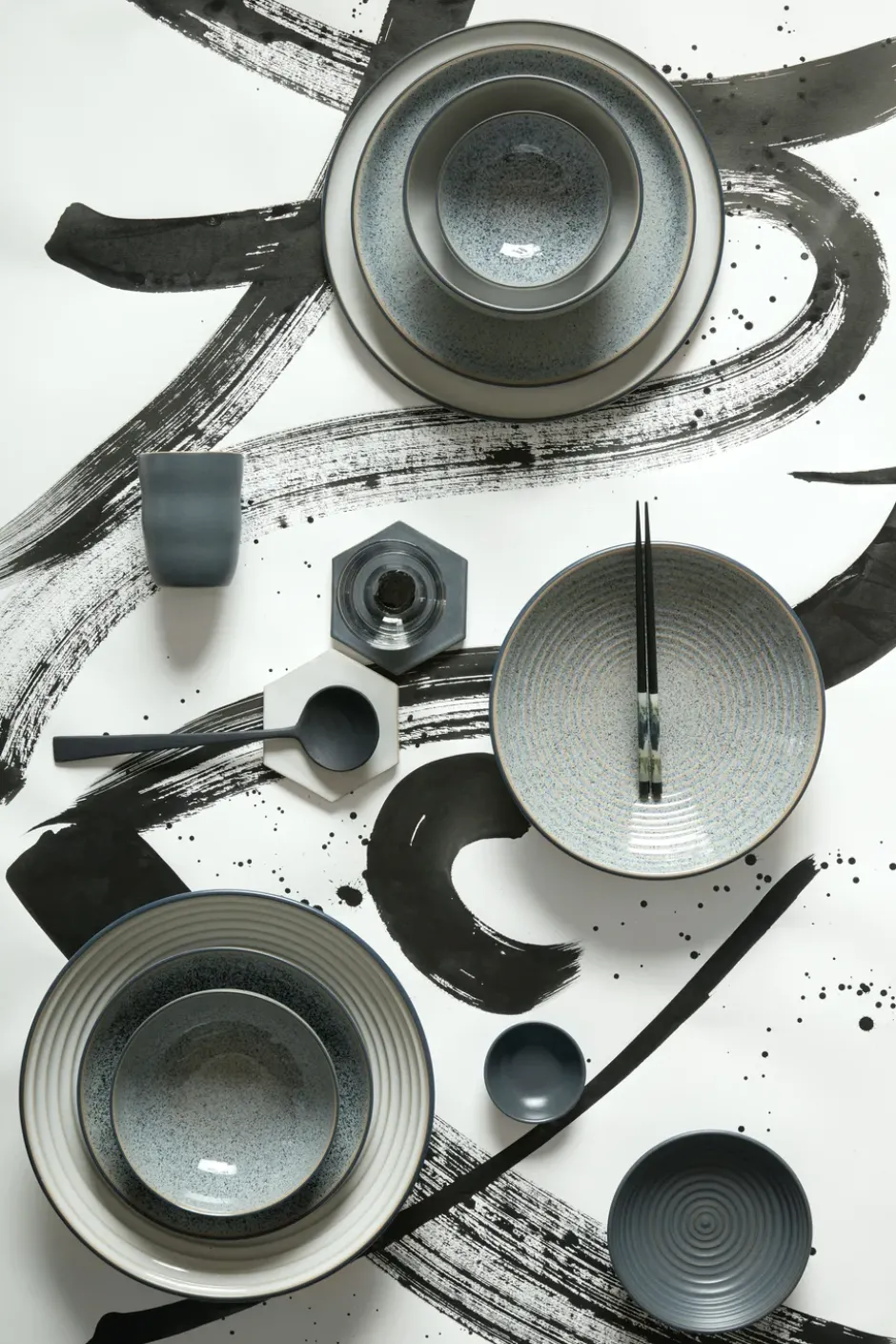 Studio Grey -kulho, 24 cm, Graniitti