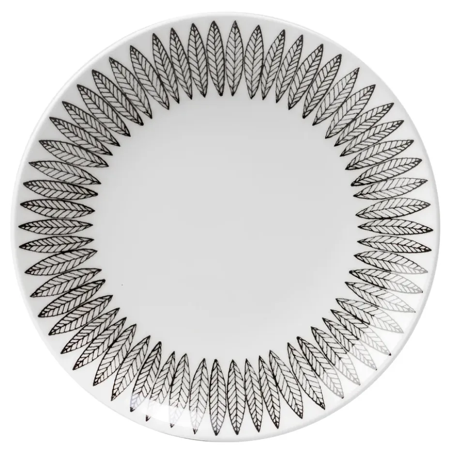 Svart Salix lautanen, Ø 28 cm