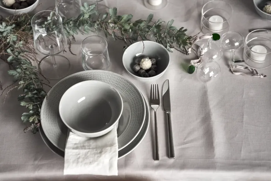 Swedish Grace kulho pieni, Sumu (harmaaa)