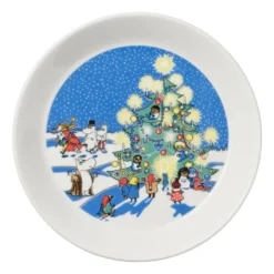 Teckning & Jul Muminlautanen 2 osaa, Ø19 cm