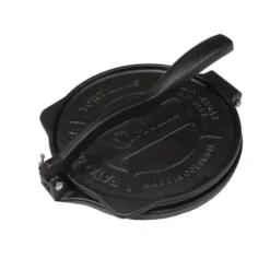Tortillaprässi raskas sarja valurauta Ø20 cm, Musta