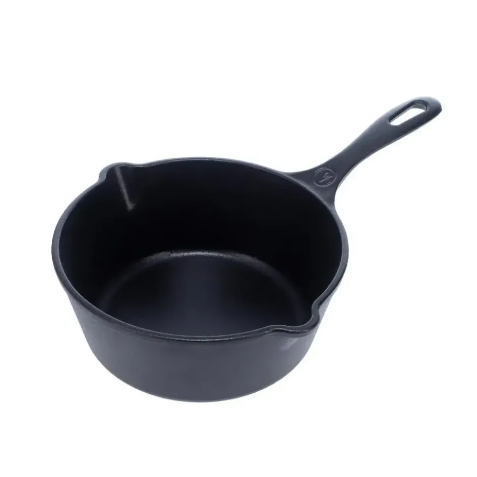 Valurautapata Ø22 cm, Mattamusta